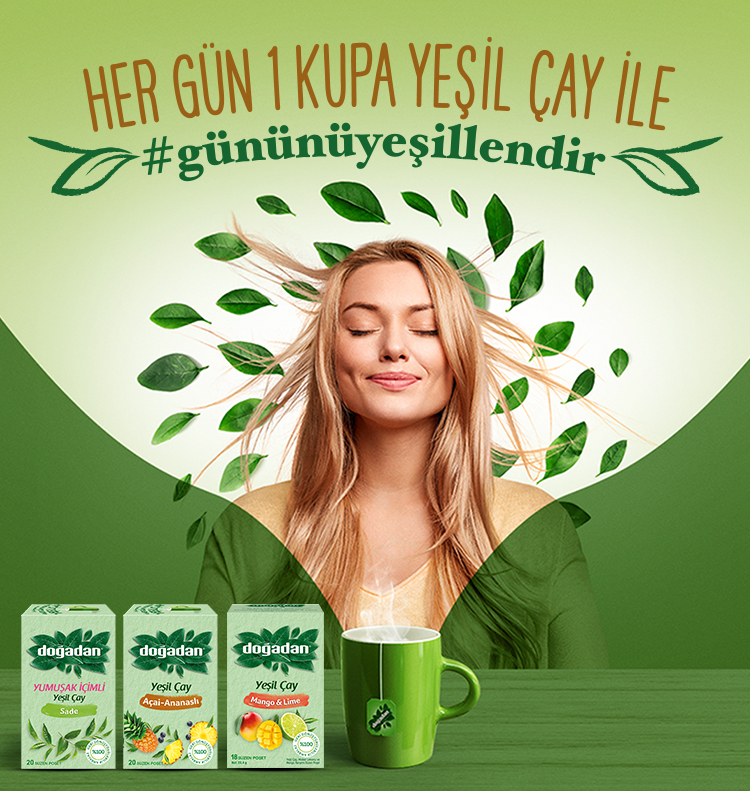 Her gün bir kupa ile yeşillendir